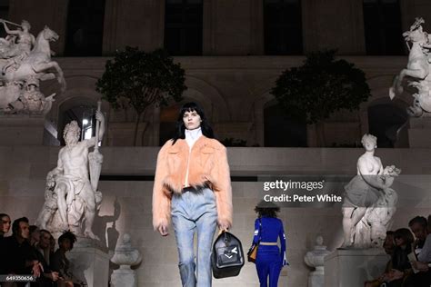 hannah burke louis vuitton|Hannah Elyse Burke, general view, walks the runway during the .